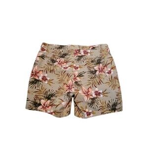 Men's Size 36 Goodfellow Linden Shorts 7" Inseam Hawaiian Khaki